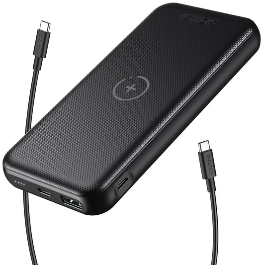 Batería 10.000mah inalámbrica/rápida USB y C, B650