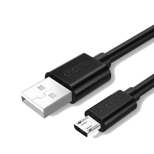 Cable MicroUSB Carga Rápida, 1MT Negro, SMT0009